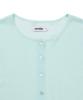 Michiko London Koshino Sheer Crop Knit Cardigan Soft Mint