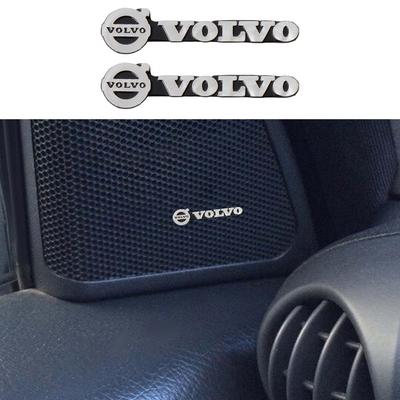 Car Interior Metal Stickers Car Door Audio Steering Wheel Decorative Badge For RDESIGN XC60 XC90 S60 S80 S60L V40 V60 AWD