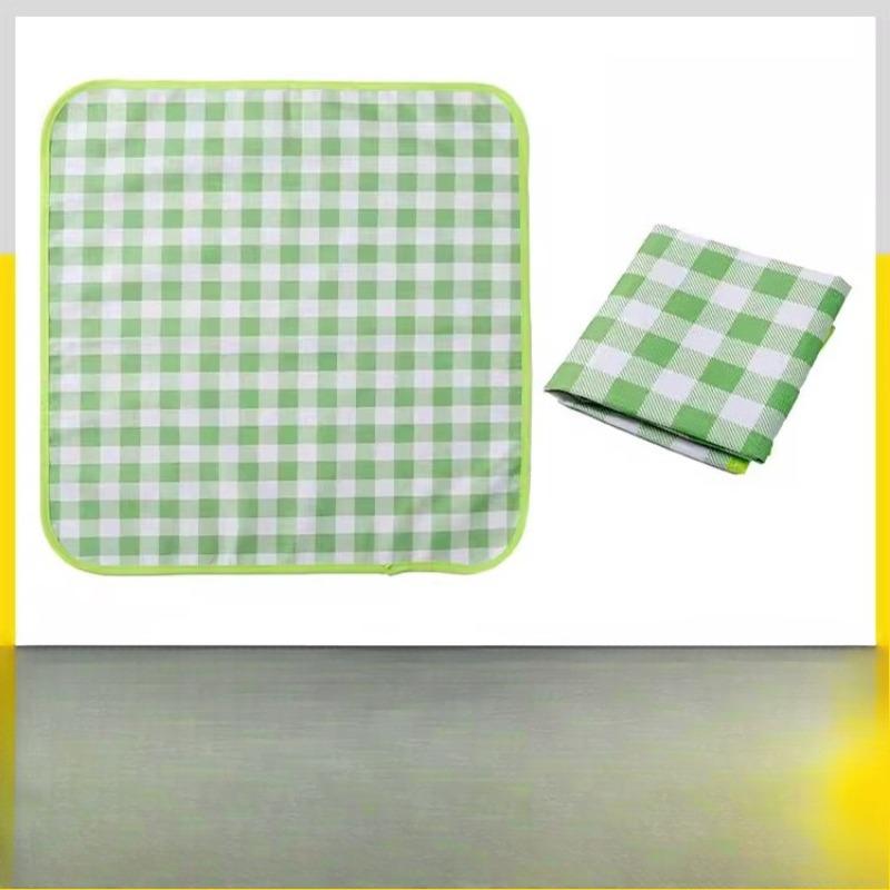 

Уличное складное сиденье-подушка Водонепроницаемое и влагостойкоеПортативный коврик для кемпинга, газона, пикника зелёный