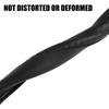 2Pcs Car Door Seal Strips Rubber Noise Reduction Trim Automotive Rubber Sealing Strips Set Suitable for Dashboard Space