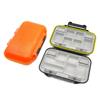 Muiti-compartments Fishing Tackle Box, 12 Grids Lures Storage Box Fishing Hooks Organizers Fishing Baits Container Case