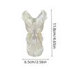 3D printed angel vase with angel wings. Multi-functional desktop organizer for pens and makeup brushes, light luxury home decorative ornament.