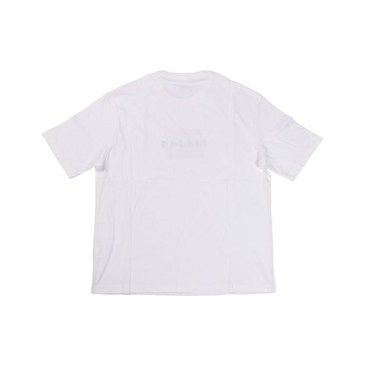 Jordan Sport DNA Logo Print Short Sleeve T-Shirt Men Tops White CJ6222-100