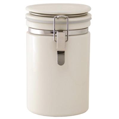ZEROJAPAN Zero Japan Coffee Canister 200 Ivory IV Recipiente de armazenamento feito no Japão Mino Ware CO-200