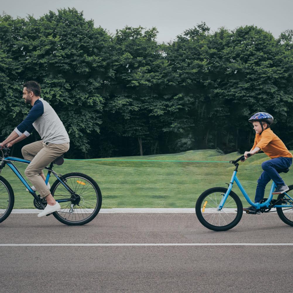 Bicycle Tow Rope Mountain Bike Parent-Child Pull Rope Convenient Trailer Rope Flexible Retractable Bicycle Tractor Outdoor Tools