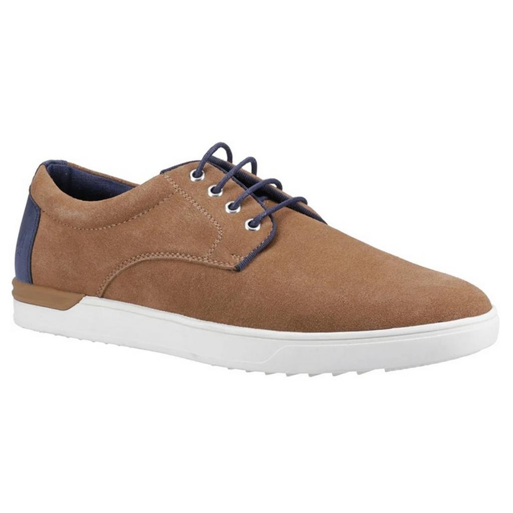 Hush Puppies Mens Joey Suede Lace Up Trainers