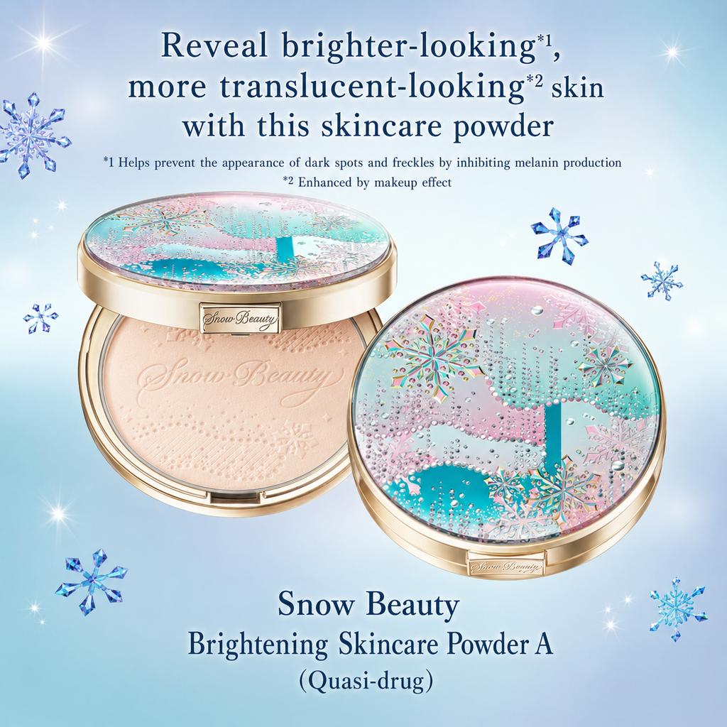 Snow Beauty Brightening Skin Care Powder Face Floral 25g [Previous Model] [Quasi-drug] A, Powder, Aroma,