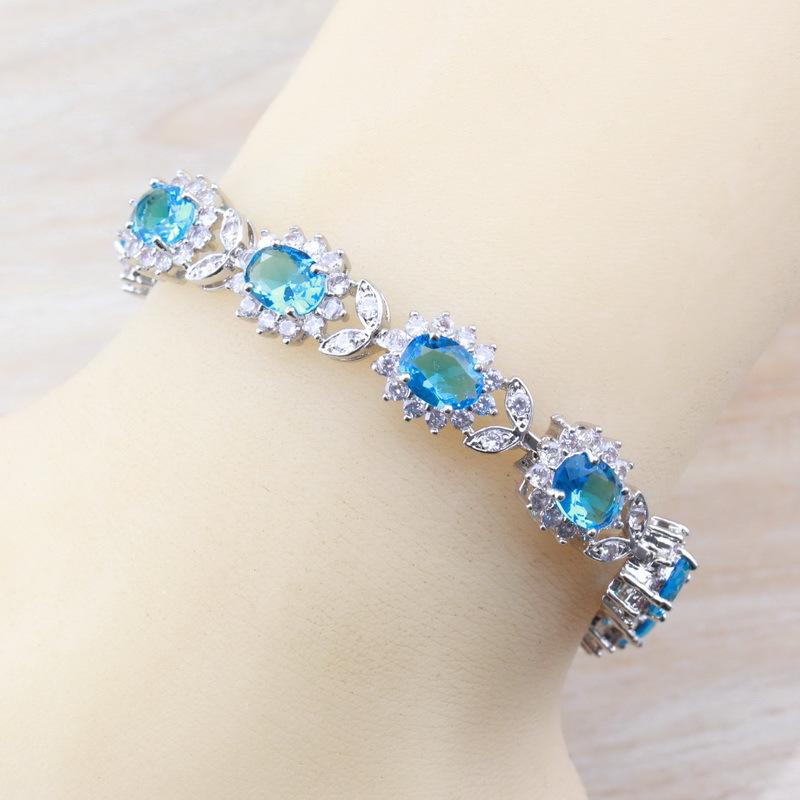 Bridal Jewelry Red Charm Chain Bracelet Bracelet Womens Fashion