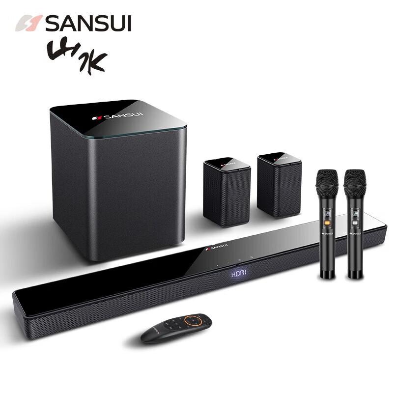 SANSUI DV-95E Wireless 5.1 Home Theater KTV Audio System CN Plug (adapter Included)