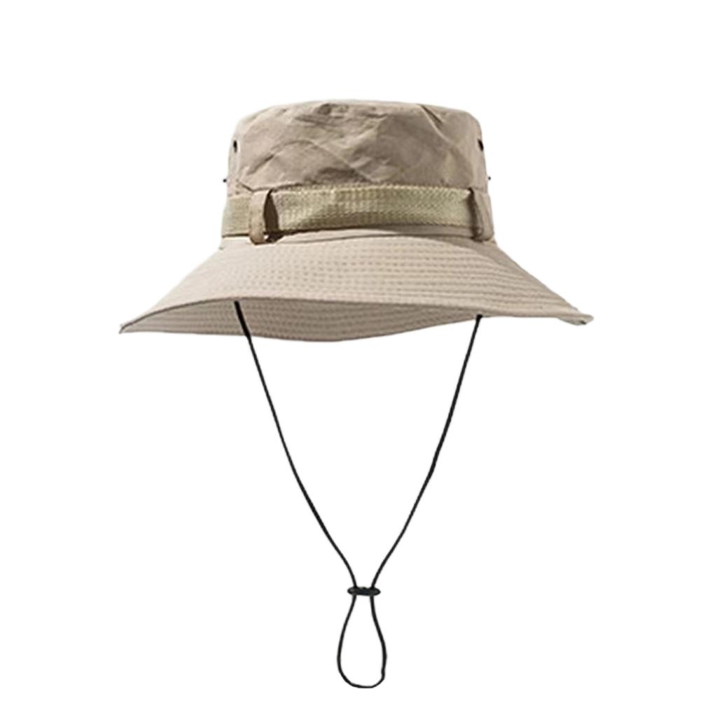 Unisex Hut für Angeln Wandern Sonne - Faltbarer Breiter Hut