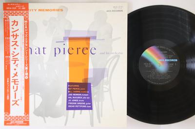 LP Record NAT PIERCE ORCHESTRA - Kansas City Memories MCA3131 MCA 1975 Japan Obi Jazz Used