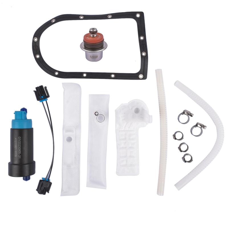 AP02 In-Tank Fuel Pump with Regulator Tank Seal Strainer for Harley-Davidson Dyna Fat Bob Super Glide Custom 75146-06