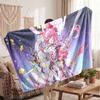 Warm Flannel BlanketHonkai Star Rail Soft Cozy Throw Blanket for Bedroom Couch