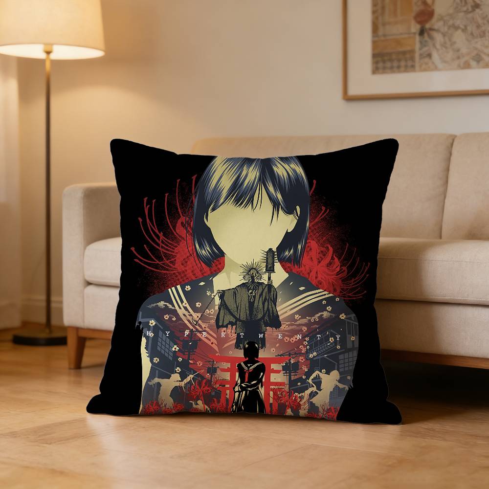 Horror SSilent HHill F Pillow Case Pattern Printed Pillowcase For Living Room Sofa Cushion Cover