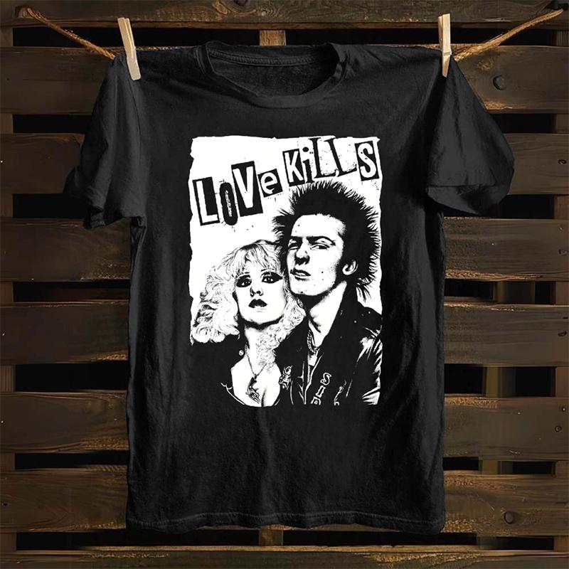 The Bands Lead Singer Sid And Nancy Rock American Shortsleeved Summer Mens And Womens Pure Cotton Tshirts
