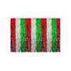 Colorful Rainbow Wavy Skirt Metallic Foil Tinsel 75*275cm Graduation Ceremony Dress Dress Tablecloths Halloween Christmas Day