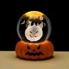 Halloween Pumpkin Crystal Ball Night Light Bedroom Study Tabletop Glass Ornament Party Ornament Small Gift