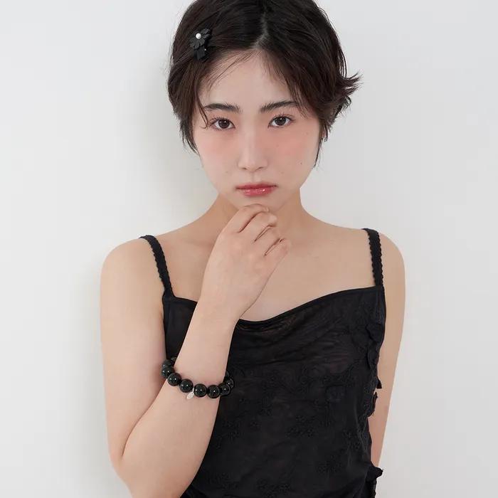 black ball bracelet