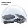 Shockproof Earphone Silicone Case Storage Box Thick Material Anti-lost Ear Tips Storage Box Dustproof Transparent