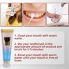 Whitening-Zahnpasta, BodyAccel Intensive Whitening-Zahnpasta mit natürlicher, sanfter Pflege, Tiefenfleckenentfernung, Clean Peach, verbessert die Gesundheit, frischer Atem