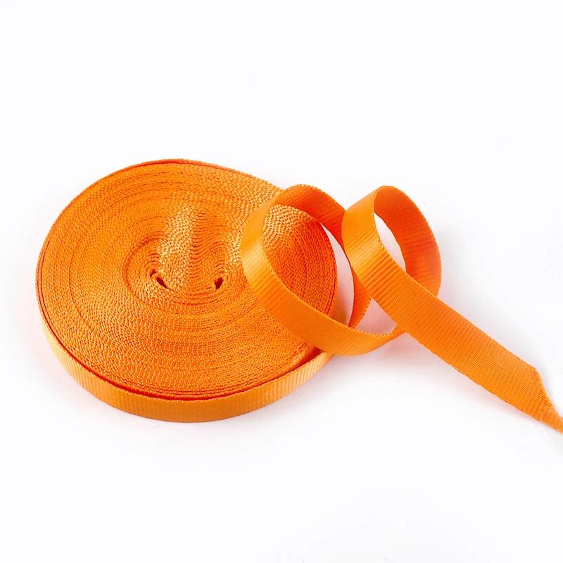 Meetee 45Meters 10mm Nylon Webbing Belt Straps Decorative Ribbon Band Lanyards Bias Binding Tape DIY Handmade Sewing Accessories