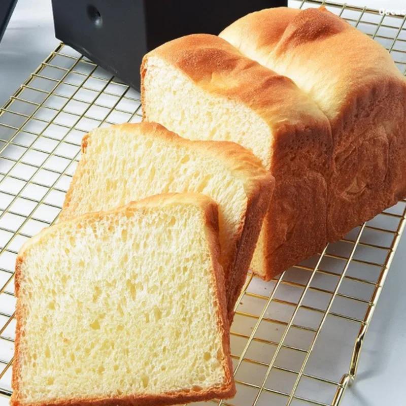250g Non-stick Toast Box Rectangular Bread Loaf Pan Mold With Lid Toast Mold Cake Bread Tray Mould Sandwich Cake Box Baking Tool
