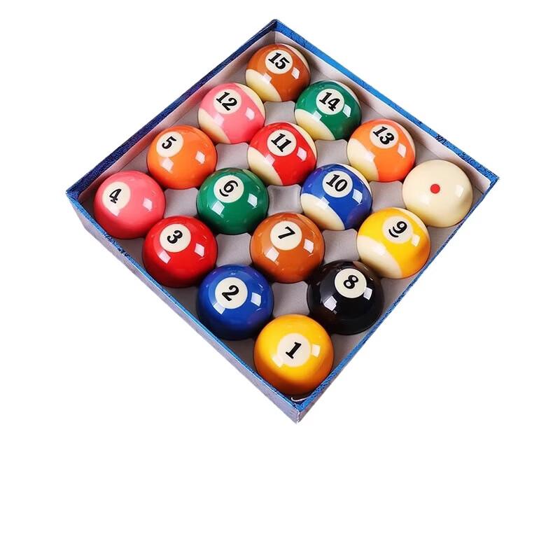 WEZHO Black 8 Crystal Pool Ball Set