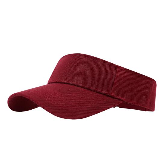 Summer Sun Hat, Visor Hat for Men And Women, Open Top Extended Curved Brim UV Protection Hat, Adjustable Elastic Band Hat for Sports Tennis Golf