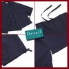 Edoten Men's Samue (Work Clothes) - Kurume Tsumugi Weave, Made in Japan with Premium Materials, Navy Blue, Size M