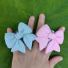 Plain Macaron Color Bow-knot Smart Tok Universal Phone Holder Korean Girl's Phone Bracket GripTok Stand Socket Lazy Bracket