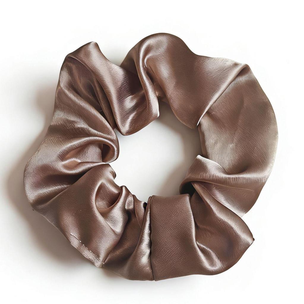 Elastico per capelli in raso di seta: Elastico per Capelli in Gomma di Alta Gamma per Chignon Eleganti