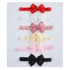 Cotton Newborn Baby Socks and Hair Band Set Ribbon Bow Headband for Baby Girls Breathable Socks Babies Accessories