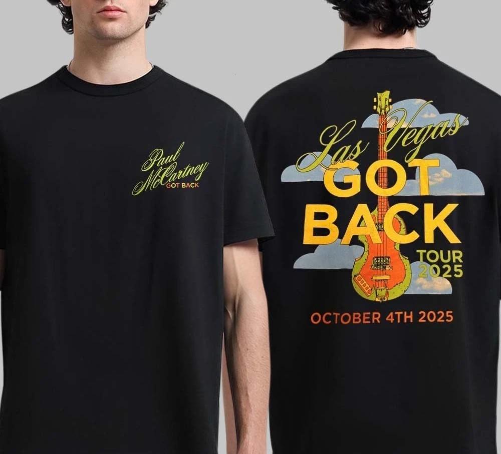 Trending HOT! Paul McCartney Las Vegas 2025 On Oct 4 Shirt Unisex T-Shirt XL