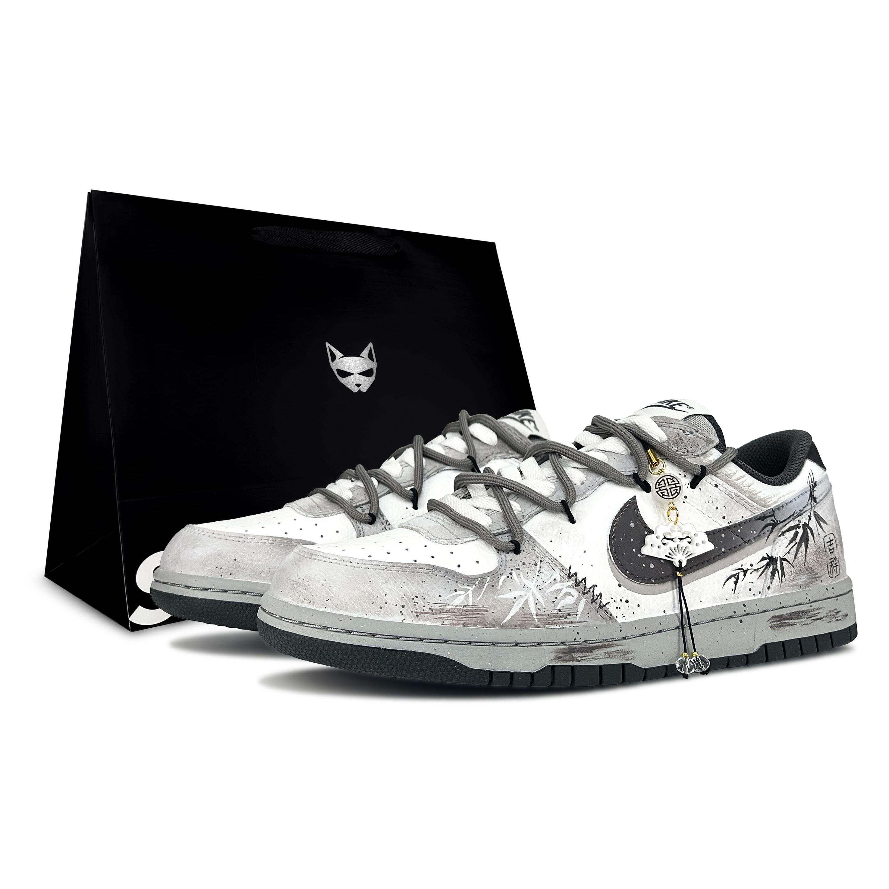

Nike Big Empty Mountain Bamboo Shadow, Shimmery Cat, Gift Enjoyment Cushioning Slip Resistant Low top Skateboard Shoes 355152-017(Team1884-S-BOX) 43