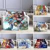 KonoSuba Gods Blessing On This Wonderful World Cartoon Megumin Soft Flannel Throw Blanket for Sofa Living Room Warm Cozy