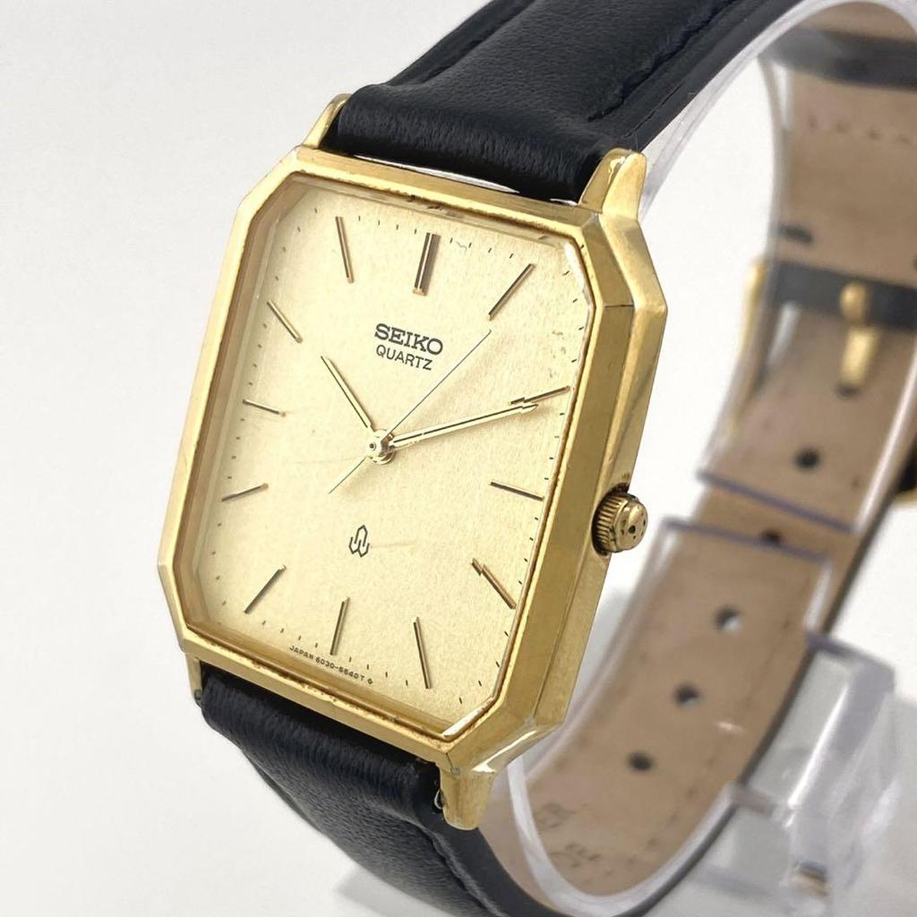 [USED] Working SEIKO Chariot Quartz Wristwatch 6030-5470