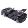 Bburago 1/24 Scale Ferrari LaFerrari Aperta Black / Diecast Model Car, Finished Model, 18-26022 BK [Parallel Import]