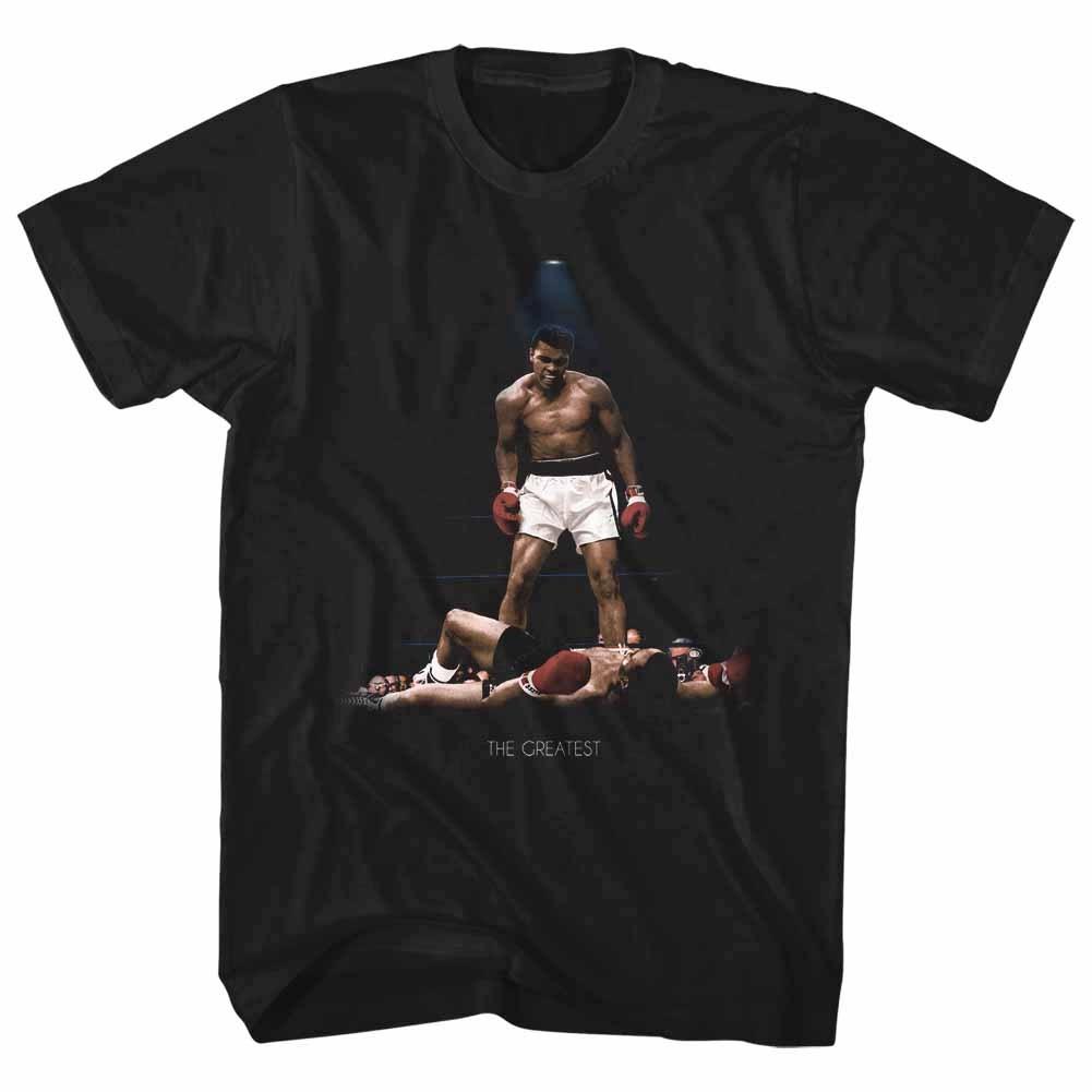 Muhammad Ali Greatest Victory Liston KO Men T Shirt Boxing Spotlight Legend XXXL