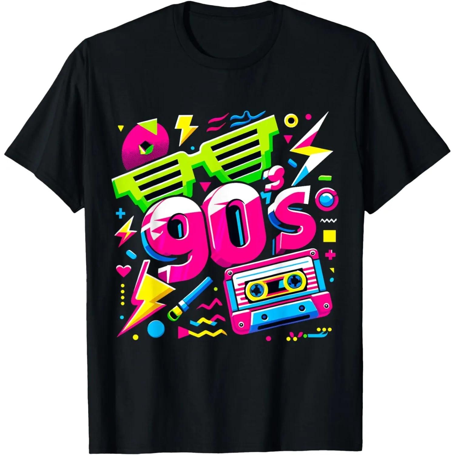 

90s Retro Party T-Shirt XXXXXL чорний