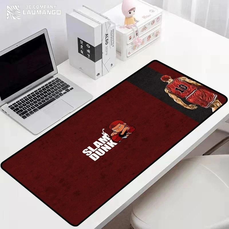  Disney Slam Dunk Mousepad Gamer Non-slip Large Mouse Pad Gaming Laptop Deskmat Accessories Keyboard Cabinet Mause Mat