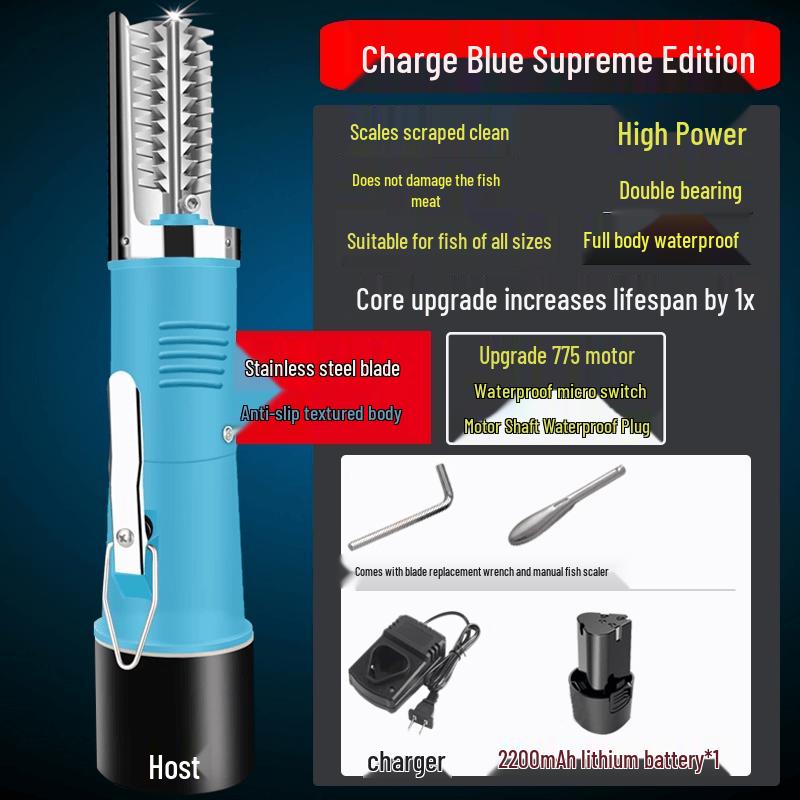 Qiwai Commercial Electric Fish Scaler