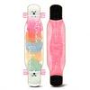 46IN Big Longboard Skateboard Boys Girls Beginners Adults Four-Wheel Street-Style Professional Double Rocker Maple Wood Dyed