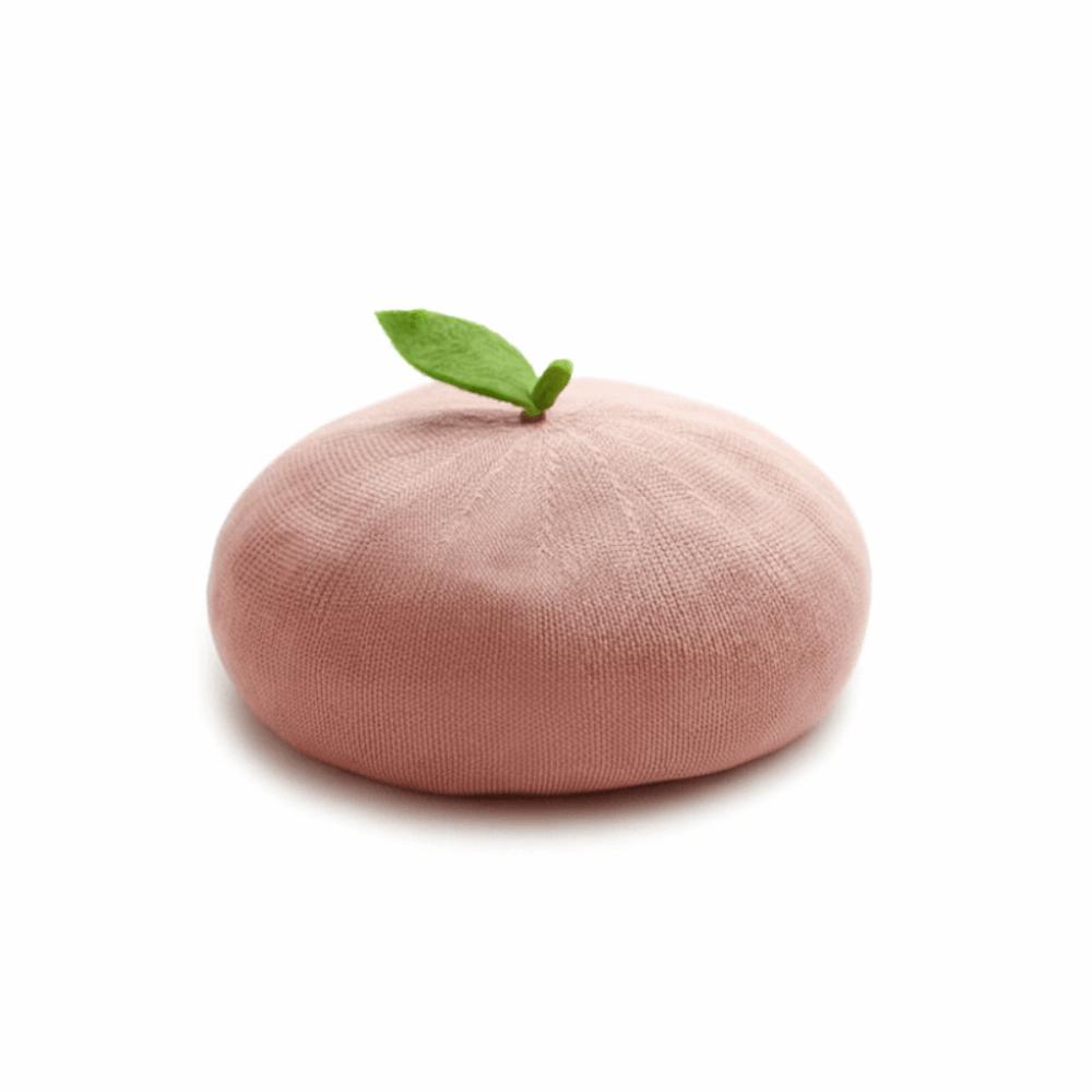 Cute Orange Berets Funny Painter Hat Apparel Accessories Tomato Cap  Unisex