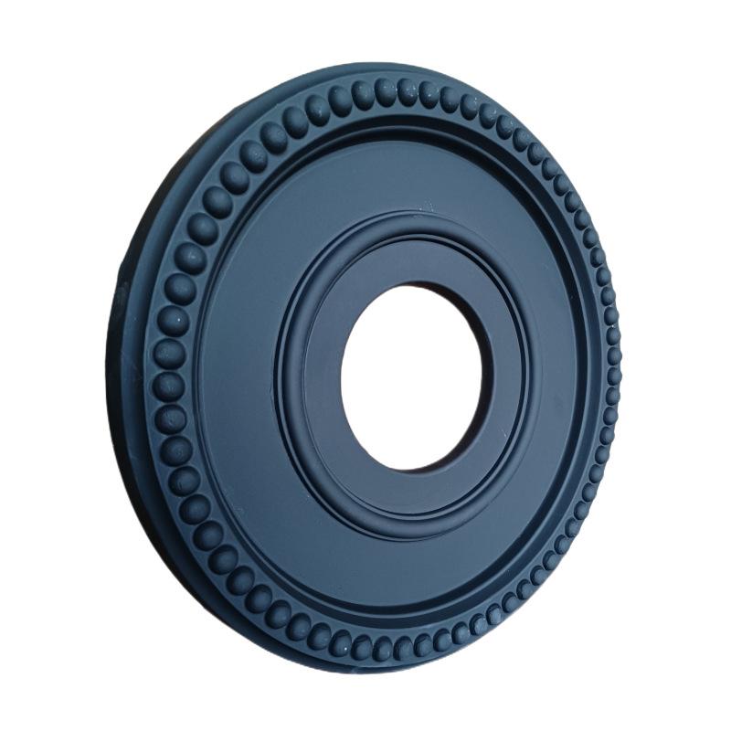 Ceiling Medallion Decorative Ceiling Medallions Board Rose Base Decoration European Style PU For Trim Canopy Chandelier Wood