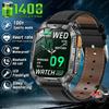 Neue Militärqualität 1400 mAh Akku Smartwatch Herren 2,01" Bildschirm 5ATM Wasserdicht GPS Track Sport Fitness Smartwatch