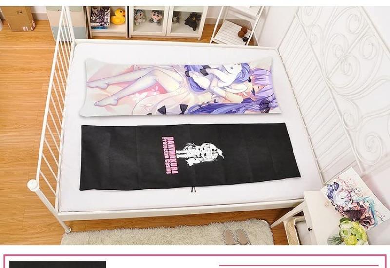 Storage bag for life-size body pillow covers, life-size 160x50cm, 180cm50cm, polyester, for hiding the inside (180cm50cm)