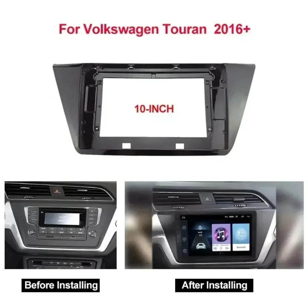 Android Auto WIFI 4G Carplay For Volkswagen Touran 2016-2018 Car Radio Stereo Multimedia Video Player GPS Navigation DSP No 2din