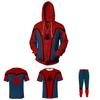 Incredible Spiderman Hoodie Jacket T-shirt Trousers Superhero Cosplay Set For Men