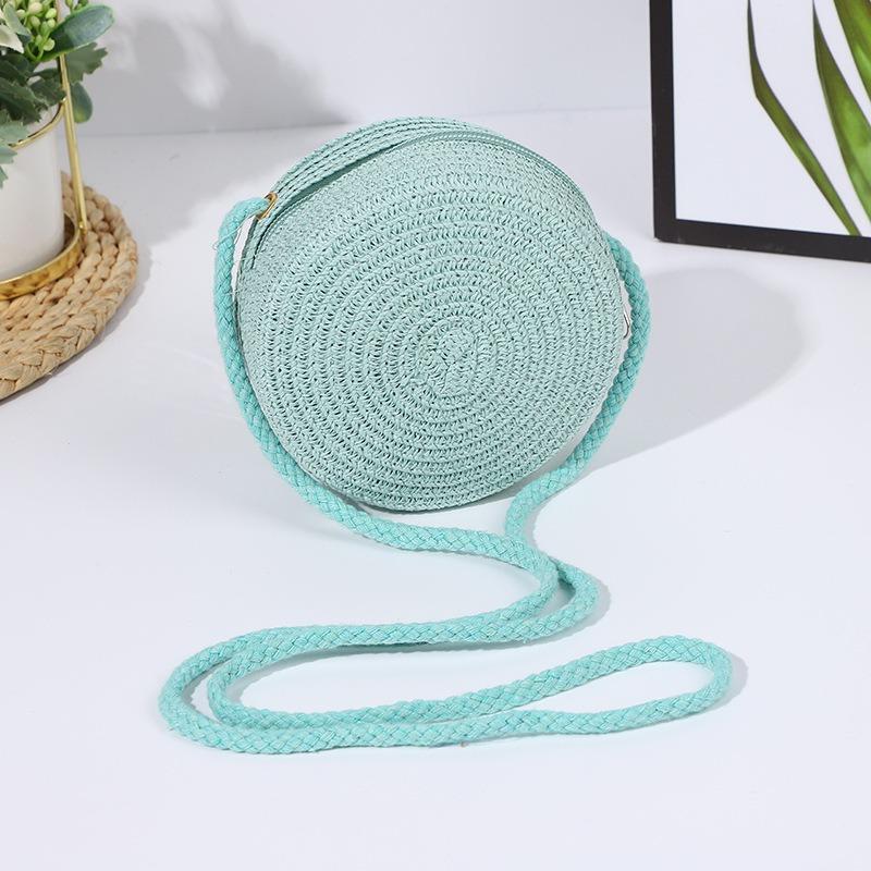 Children's Internet celebrity super fairy lace straw hat fashion outdoor travel sunscreen hat summer straw woven ruffle edge sunshade hat