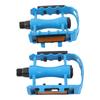 2 X Aluminium Alloy Bicycle Pedals Cycling Pedals Mountain Bike Platform Pedals (blue)